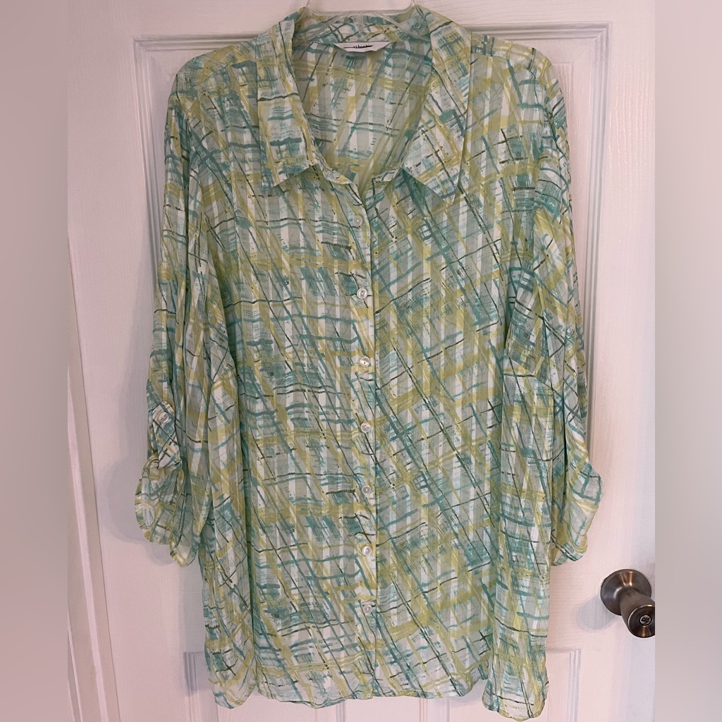 Cj Banks Longer Blouse